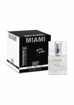 HOT Pheromone Parfume Man – MIAMI Spicy – 30 Ml