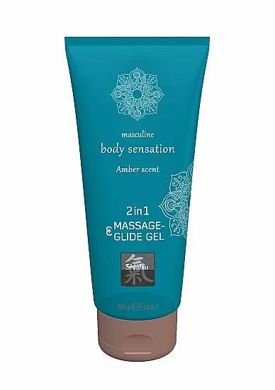 SHIATSU Massage- & Glide Gel 2in1 Amber 1 SHIATSU Massage- & Glide Gel 2in1 Amber