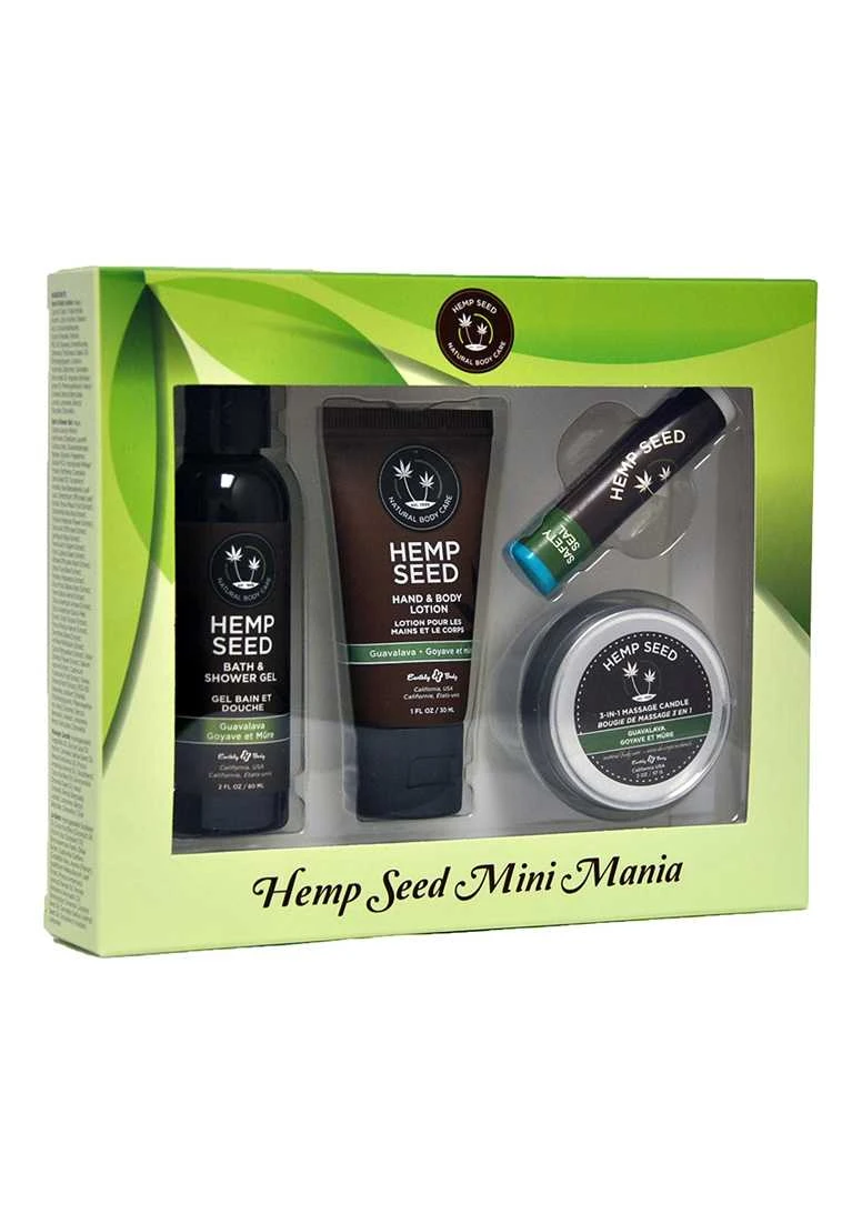 Hemp Seed Mini Mania Travelset – Guavalava 1 Hemp Seed Mini Mania Travelset – Guavalava
