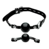Interchangeable Silicone Ball Gag Set – Black 1