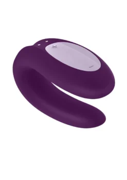 Satisfyer Double Joy Partner Vibrator – Violet