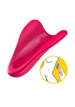 Satisfyer High Fly Finger Vibrator – Red