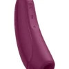 Satisfyer Curvy 1+ Air Pulse Stimulator + Vibration – Rose Red