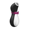 Satisfyer Penguin Air Pulse Stimulator – Black/White