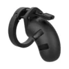 Model 20 – Chastity – 3.5″ – Silicone Cock Cage – Black