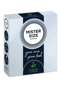 Mister Size 47 Mm 3 Pack