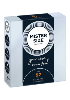 Mister Size 57 Mm 3 Pack