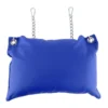 Leather Pillow – Blue