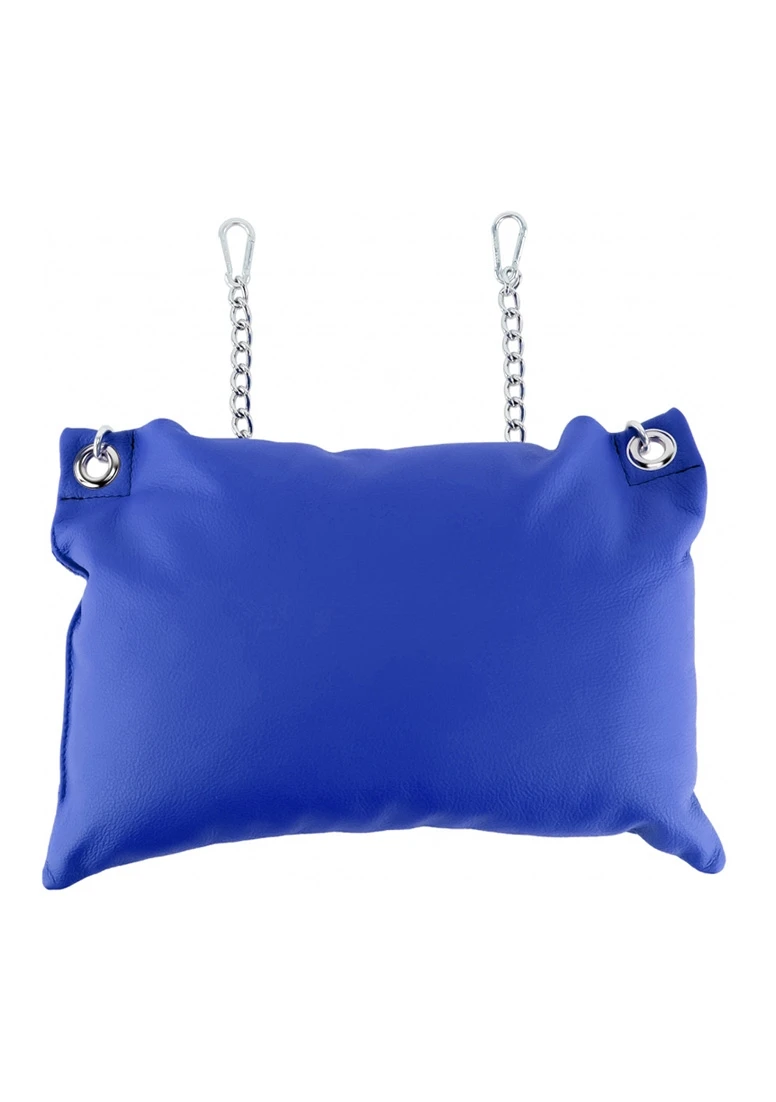 Leather Pillow – Blue 1 Leather Pillow – Blue