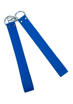 Leather Sling Loops – Blue