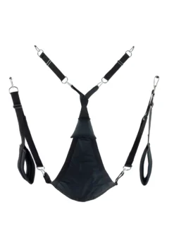 Triangle Canvas Sling – 3 Or 4 Points – Full Set – Black
