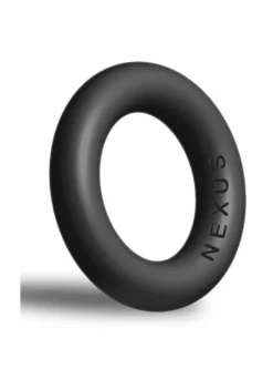 Nexus ENDURO+ Thick Silicone Super Stretchy Cock Ring – Black