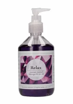 Pharmquests – Relax – Lavender Scented Massage Oil – 500 Ml