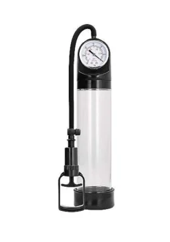 Pumped – Comfort Pump With Advanced PSI Gauge – Transparent