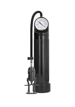 Pumped – Deluxe Pump With Advanced PSI Gauge – Black