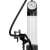 Pumped – Elite Pump With Advanced PSI Gauge – Transparent