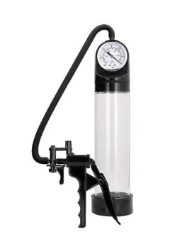 Pumped – Elite Pump With Advanced PSI Gauge – Transparent