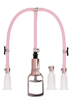 Clitoral & Nipple Pump Set Medium – Rose Gold