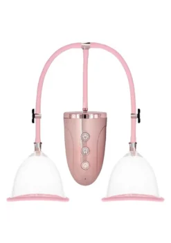 Automatic Rechargeable Breast Pump Set – Large – Pink