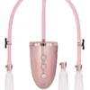 Automatic Rechargeable Clitoral & Nipple Pump Set – L – Pink