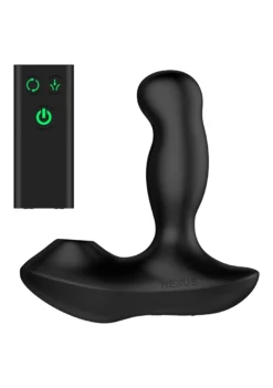 Nexus REVO AIR Remote Control Prostate Massager Suction – Black