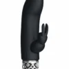 Dazzling – Rechargeable Silicone Bullet – Black