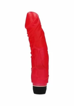 Seven Creations Perfect Pleasure Multi-speed Vibrator – 22 Cm- Red