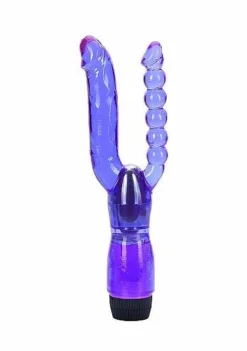 Seven Creations Double Penetrating Vibrator – Purple