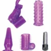 Seven Creations 4-Play Mini Toy Kit – Purple