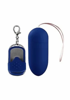 10 Speed Remote Vibrating Egg – Big – Blue