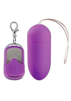 10 Speed Remote Vibrating Egg Purple BIG
