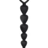 Silicone Anal Beads – Black