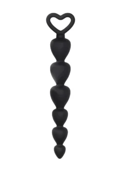Silicone Anal Beads – Black