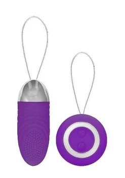 Ethan – Rechargeable Remote Control Vibrating Egg – Purple