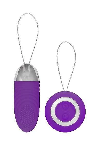 Ethan – Rechargeable Remote Control Vibrating Egg – Purple 1 Ethan – Rechargeable Remote Control Vibrating Egg – Purple