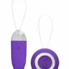 Noah – Dual Rechargeable Vibrating Remote Toy – Purple