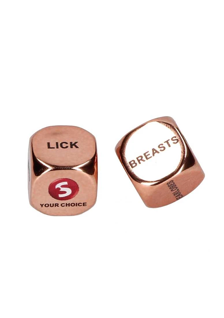 Love Dice – Rosé Gold 1 Love Dice – Rosé Gold