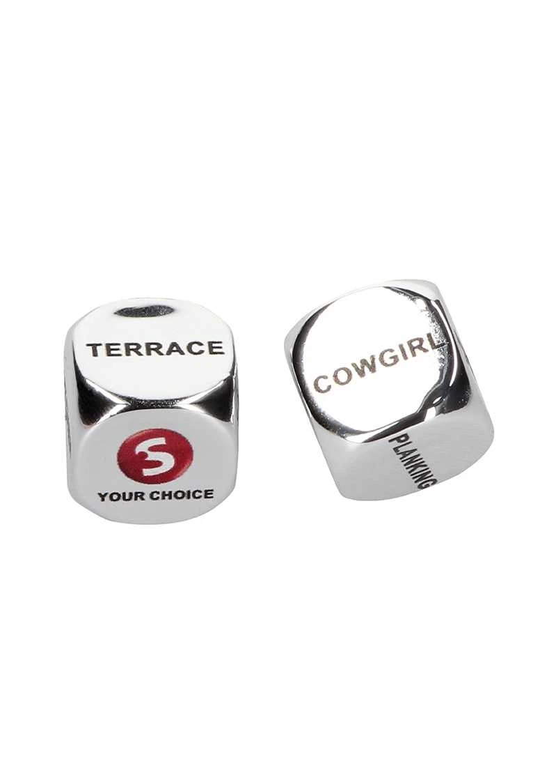 Sex Dice – Silver 1 Sex Dice – Silver