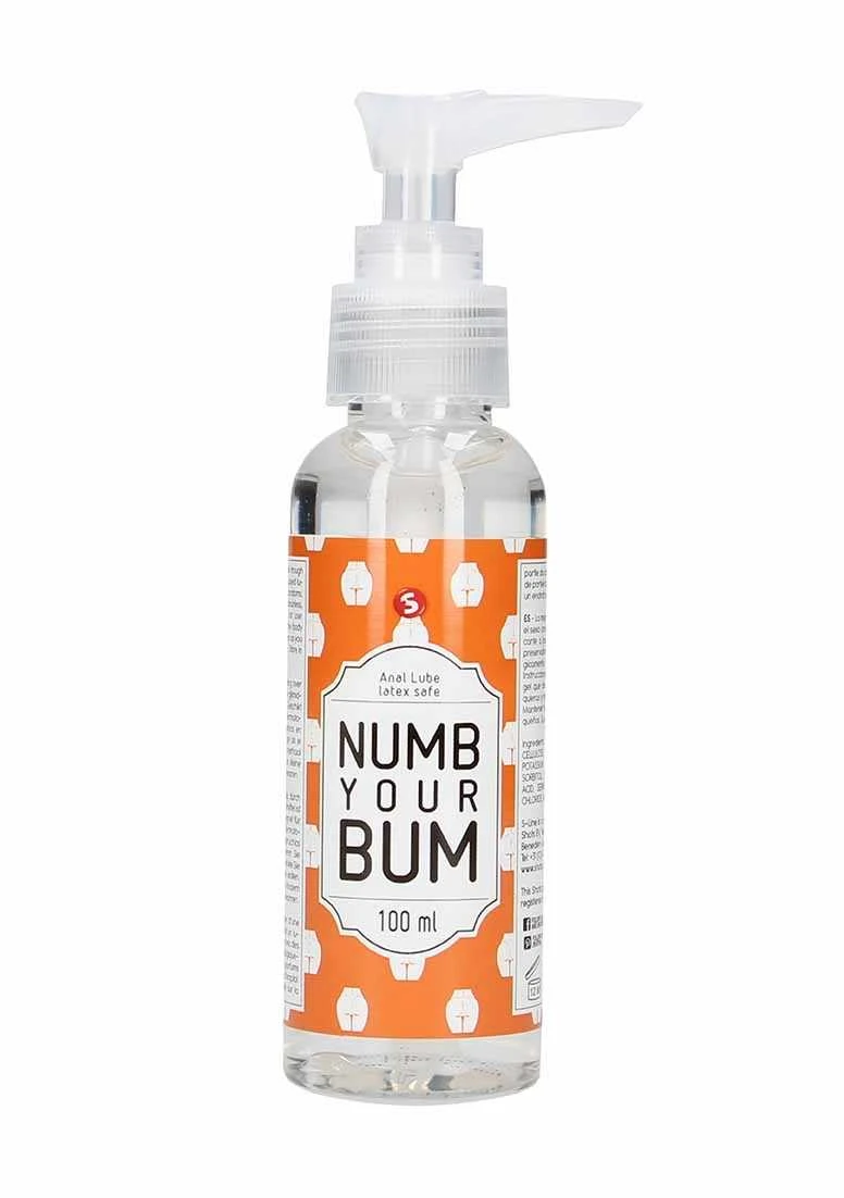 Anal Lube – Numb Your Bum – 100 Ml 1 Anal Lube – Numb Your Bum – 100 Ml