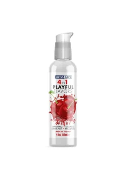 Playful 4 In 1 Glijmiddel Met Poppin Wild Cherry-Smaak – 118ml