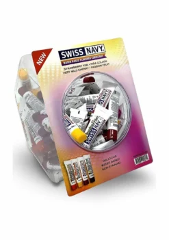 Swiss Navy Glijmiddel Met Verschillende Fruit Smaken 10ml/50 Stuks Vissenkom