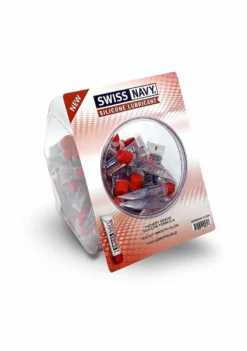 Swiss Navy Premium Glijmiddel Op Siliconenbasis – 10ml/50 Stuks Vissenkom
