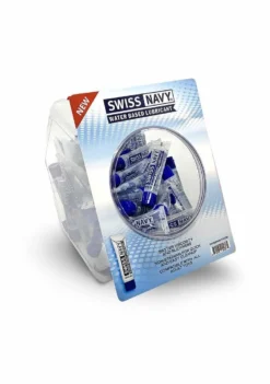 Swiss Navy Premium Glijmiddel Op Waterbasis – 10ml/50 Stuks Vissenkom