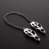 Triune – Clover Nipple Clamp With Chain