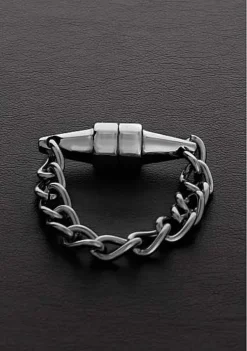 Mini Magnetic Nipple Pincher – 1 Piece – – Brushed Steel