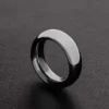 Donut C-Ring (15x8x35mm) – Brushed Steel