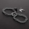 Triune – Steel Chain Cuffs