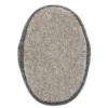 Oval Bath Sponge – Taupe